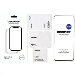 Скло захисне BeCover Realme 12 5G 10D Black (712342) - мініатюра 3