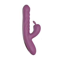 Вібратор-кролик B - Series Cute Rabbit, 16 см (фіолетовий) - мініатюра 2