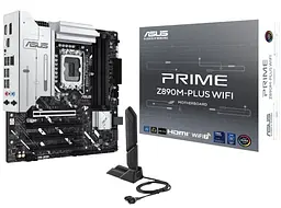Материнська плата ASUS PRIME Z890M-PLUS WIFI (PRIME Z890M-PLUS WIFI) (Socket 1851, Intel Z890, Micro-ATX) - мініатюра 8