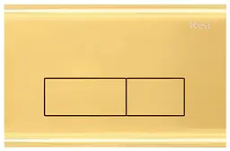 Інсталяція Rea H із золотою кнопкою REA-E9863, Золотий - мініатюра 2