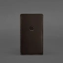 Шкіряний чохол для iPhone 11 Темно-коричневий Краст - мініатюра 4