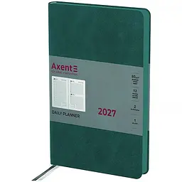 Щоденник Axent 2027 Partner Soft Cloud 145x210 мм смарагдовий (8837-27-3-A)