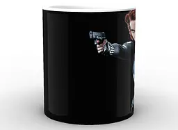 Кружка GeekLand Чорна вдова Black Widow Чорна Вдова постріл BW.02.006 - мініатюра 2