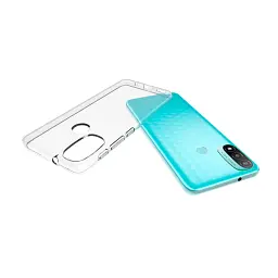 Силіконовий чохол BeCover для Motorola Moto E20 Transparancy (706922) - мініатюра 3