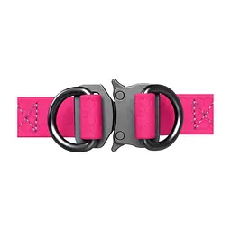 Шлея для собак WAUDOG Waterproof з QR-паспортом XS Ш 15 мм Д 30-39 см рожева (27637) - мініатюра 2