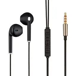 Наушники Gelius Ultra Iron Xiaomirage GU-HF017 Black with Xiaomic + button call answering - мініатюра 2