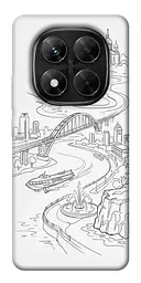 TPU чехол Demsky Dnipro spirit для Xiaomi Redmi Note 14 Pro 5G