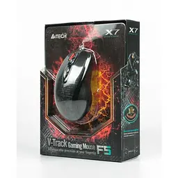 Миша A4Tech F5 USB Mystic Black - мініатюра 8