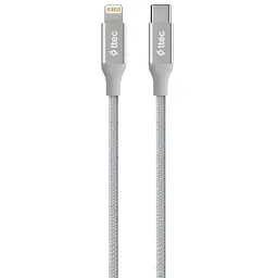 Кабель Ttec AlumiCable USB Type-C - Lightning (M/M), 1.5 м, Silver (2DK41G)