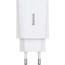Зарядний пристрій Baseus Speed Mini Quick Charger 1C 20W EU white (CCFS-SN02) - мініатюра 2