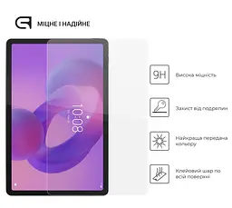 Захисне скло для планшета Lenovo Idea Tab, Glass.CR, загартоване скло 9H, 2.5D, повне проклеювання, з олеофобним покриттям, проста установка та сумісність з чохлами всіх типів (Case friendly), ArmorStandart (ARM88097) - мініатюра 2
