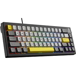 Клавіатура USB Ajazz AK650 Moon Yellow switches Grey/White/Yellow (AK650-MY-GWY) UA - мініатюра 5