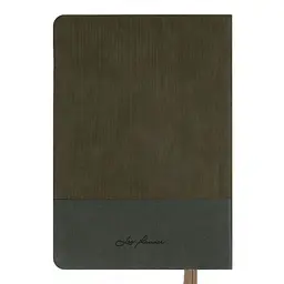 Діловий блокнот Leo Planner м'який А5 датований 2027 Velvet 252721 368 аркушів темно-зелений - мініатюра 9