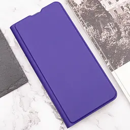 Шкіряний чохол-книжка GETMAN Elegant (PU) для Samsung Galaxy A14 4G/5G Фіолетовий - мініатюра 3