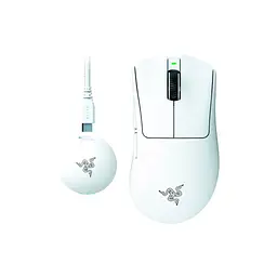 Мишка Razer DeathAdder V4 PRO Wireless/USB White (RZ01-05330200-R3G1)