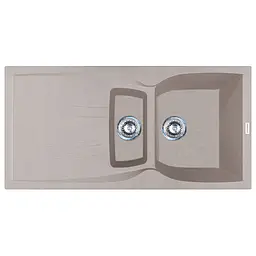 Кухонна мийка Adamant New Line Plus 975x495x235 Бежевий avena 514223
