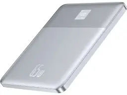 Зовнішній акумулятор (Power Bank) BASEUS Blade2 65W 12000mAh Silver (P10063801S13-00) - мініатюра 2