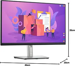 Б/В Монітор Dell P2423D 23.8" QHD HDMI DP USB - мініатюра 2