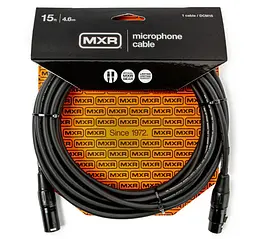 Микрофонный аудио кабель XLR Male — XLR Female Dunlop MXR DCM15 4,6м - мініатюра 1
