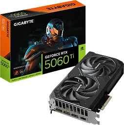 Відеокарта GeForce RTX 5060 Ti 16GB Gigabyte WindForce OC (GV-N506TWF2OC-16GD) - мініатюра 3