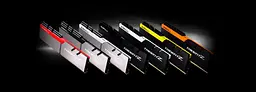 Модуль пам'яті DDR4 G.Skill Trident Z Black/White 2x16GB 3600MHz (F4-3600C17D-32GTZKW) [102451] - мініатюра 8