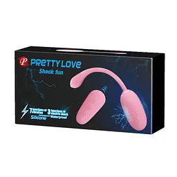 Віброяйце з пультом керування PRETTY LOVE SHOCK FUN EGG pink PRETTY LOVE BI-014609W-1 98605