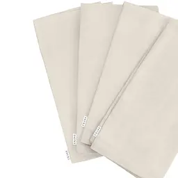 Серветки Cosas Biscuit 30х30 см 4 шт. (Set-4Serviette_RanforsBeige_30) - мініатюра 2