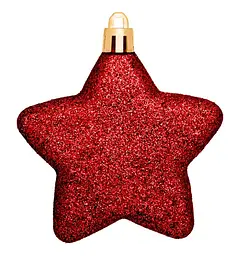 Ялинкові прикраси House of Seasons пластикові червоні 40 шт. (8718861796735) - мініатюра 5