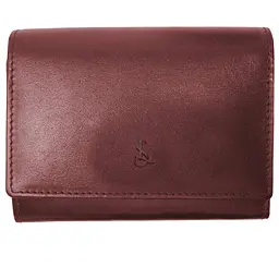 Гаманець жіночий шкіряний Semi Line RFID Dark Red (P8263-2) - мініатюра 4