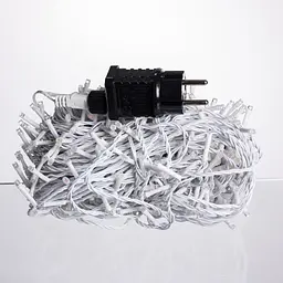 Новорічна гірлянда вулична Різдвяна фея GarlandoPro 50 м 500 LED білий провід Мультиколор CF500L50MWML - мініатюра 3