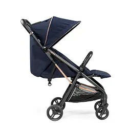 Коляска компактна Peg-Perego Selfie Blue Shine, синя (IP22000000RO51) - мініатюра 5