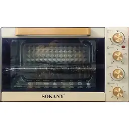 Духовка электрическая Sokany SK-450 электропечь с таймером настольная 50 л 1700 Вт