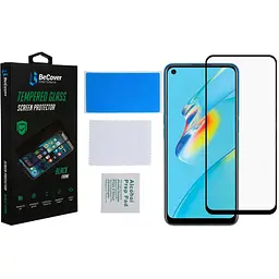 Захисне скло BeCover для Oppo A54 Black (706655) - мініатюра 2