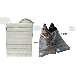 Спальний мішок Naturehike M180 CNK2350WS023 (220х80см) Правий (Світло-зелений) - мініатюра 3