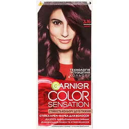 Фарба для волосся Garnier Color Sensation відтінок 3.16 аметист 110 мл (C5652178) - мініатюра 2