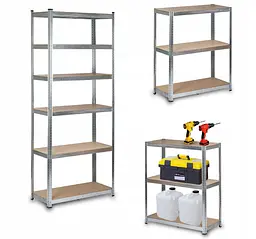 Стелаж LEOBRO Premium 220 х 90 х 40 см, 200кг/полиця, 6 полиць (LB-R121) - мініатюра 4