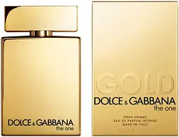 Оригінал Dolce & Gabbana The One Gold Pour Homme Intense 100 мл Парфумована вода - мініатюра 2