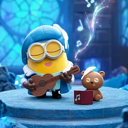 Іграшка-сюрприз з колекційною фігуркою Pop Mart Minions серія Bedtime Stories by Bob and Tim) (MBBT-01) - мініатюра 10