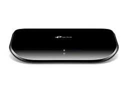 Комутатор TP-LINK TL-SG1005D, 5x100/1000 Mb/s, пластиковий корпус, некерований - мініатюра 2