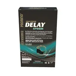 Крем прологантор для чоловіків Prorino Delay Cream, 50 мл - мініатюра 3