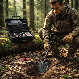 Багатофункціональна лопата BL-XD14-26G / Металева багатофункціональна лопата - мініатюра 4