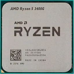 Процесор AMD Ryzen 5 3400G Tray (YD3400C5M4MFH) UA [132217] - мініатюра 2