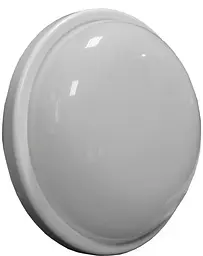Світильник LED вологозахисний LUMANO для ЖКГ коло 20W 6000K IP54 LU-WR-20C (175*38 мм) 