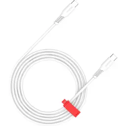 Дата кабель USB-C to USB-C 2.0m CC60SC 60W White Canyon (CNS-CC60SC20W)