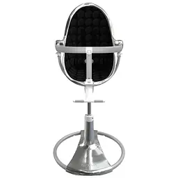 Стільчик для годування Bloom Fresco Silver/Midnight black (E10535-S\U10543-MB) - мініатюра 3
