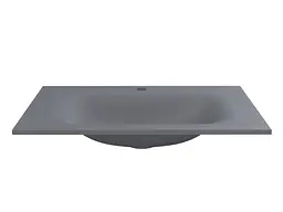 Умивальник Miraggio Jessel 700 mirastone gray 0001465, Сірий - мініатюра 2