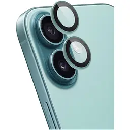 Захисне скло на камеру iLera FocusPro Lens для Apple iPhone 16/16 Plus Green (iLFPGre16) [124805] - мініатюра 4
