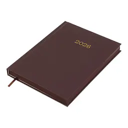 Щоденник датований Buromax Monochrome 2026 A5 бордовий (BM.2160-13) - мініатюра 2