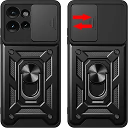 Панель BeCover Military для Motorola Edge 50 Black (713050) - мініатюра 2