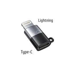 Перехідник USB-C F to Lightning M charger-audio XoKo (AC-029) - мініатюра 3